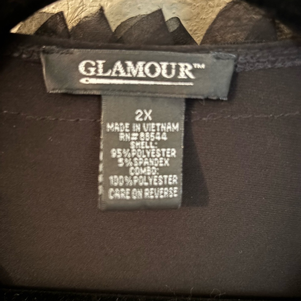 Glam Ruffle Open Front Jacket - Picture 5 of 5